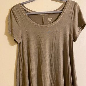 Olive Green Women's Shirt